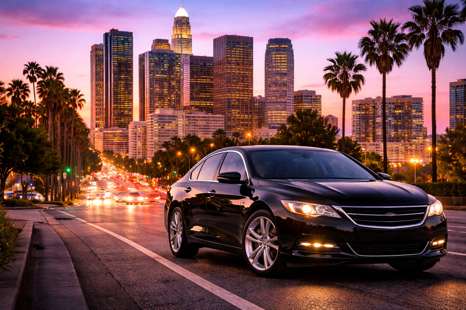 Taxi Near Me in Los Angeles Downtown